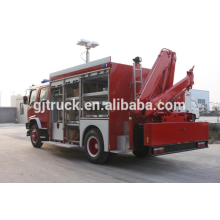 Sinotruk HOWO 4X2 Sinotruk HOWO incendie camion de sauvetage / camion de sauvetage incendie